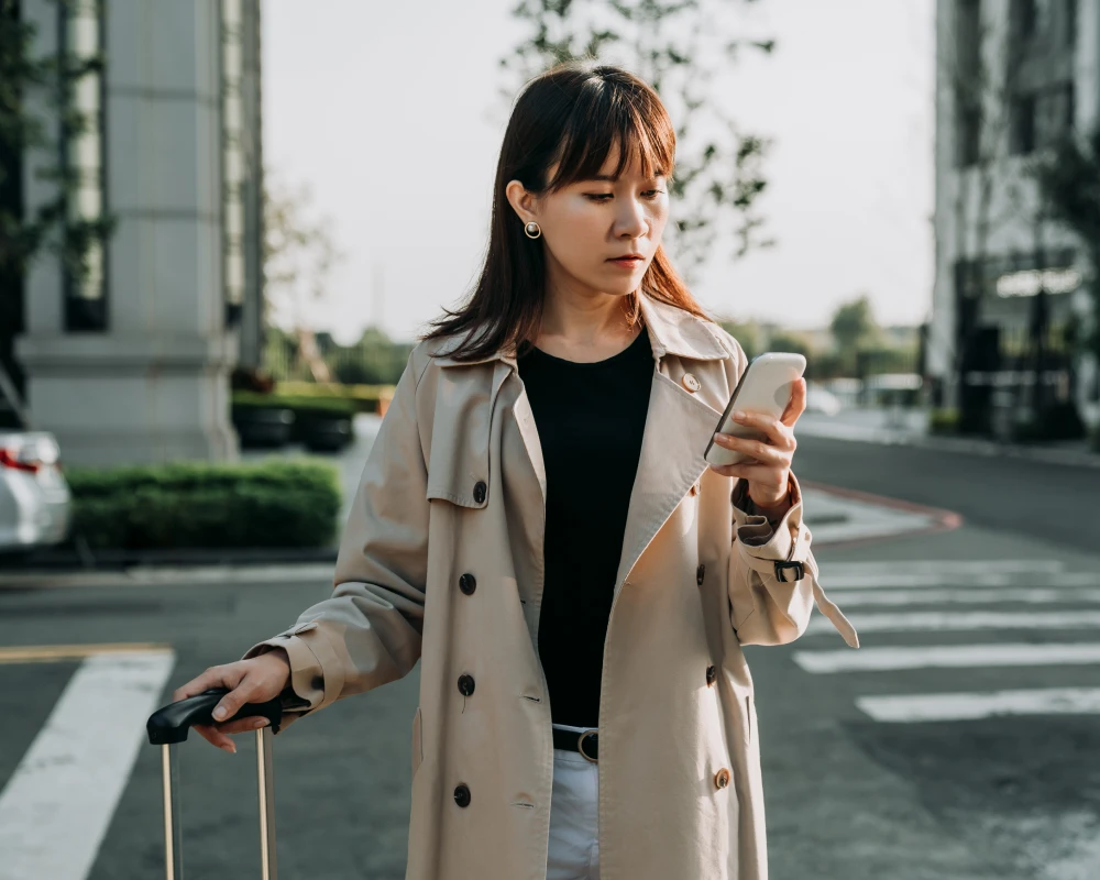 women's leather carry on bag